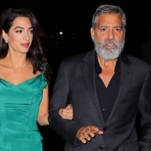 Hollywood’un gözde çiftlerinden George ve Amal Clooney, Lübnan’ın başkenti Beyrut’ta