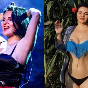 47 yaşındaki Göksel instagram hesabından paylaştığı bikini pozuyla takipçilerini mest