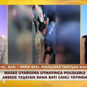 Maske uyarısı almadığını ve bu konuda da konuşmak istemediğini belirten