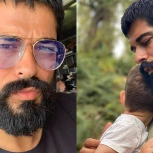 Burak Özçivit, geçtiğimiz sene dünyaya gelen oğlu Karan ile birlikte