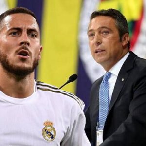 Fenerbahçe Başkanı Ali Koç, gazetecilerin ‘Eden Hazard transferi’ sorusuna cevap