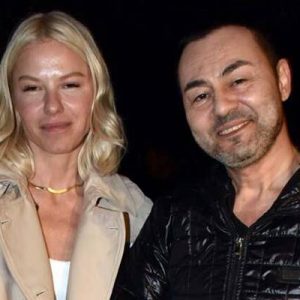 Ünlü şarkıcı Serdar Ortaç ve sevgilisi şarkıcı Seçil Gür, Sunucu-