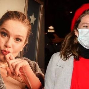 Kırmızı Oda dizisinin oyuncusu Burcu Biricik, Cihangir’de objektiflere takıldı. Biricik,