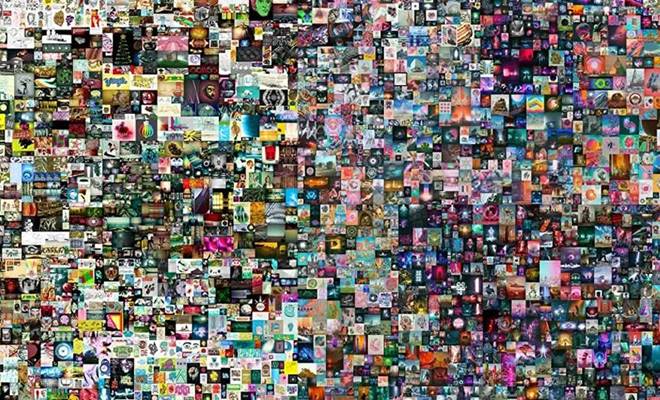 Dijital artist Mike Winkelmann’ın ‘Everydays: The First 5000 Days’ isimli