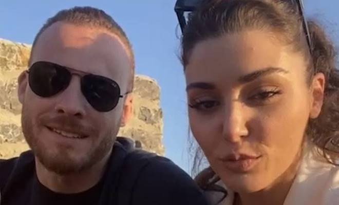 Kerem Bürsin küfretti, Hande Erçel tepki gösterdi… Sosyal medyadan canlı