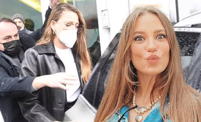 Ünlü oyuncu Serenay Sarıkaya’yı Etiler’deki evine girerken aracına saldırarak korku