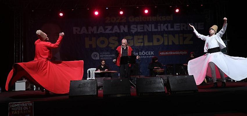 Antalya Büyükşehir Belediyesi, Ramazan etkinlikleri kapsamında Kadir Gecesi’ne özel tasavvuf