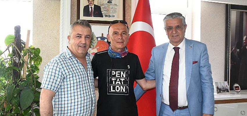 Türkiye Modern Pentatlon Federasyonu (TMPF) Yönetim Kurulu Üyesi Birol Yazıcı,