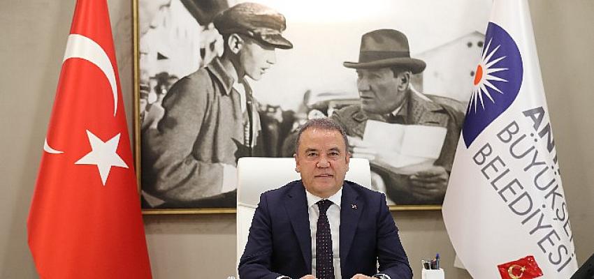 Antalya Büyükşehir Belediye Başkanı Muhittin Böcek 19 Mayıs Atatürk’ü Anma,