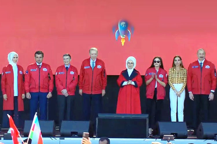 Türkiye dışında ilk kez Azerbaycan Bakü'de düzenlenen TEKNOFEST heyecanına Azerbaycan