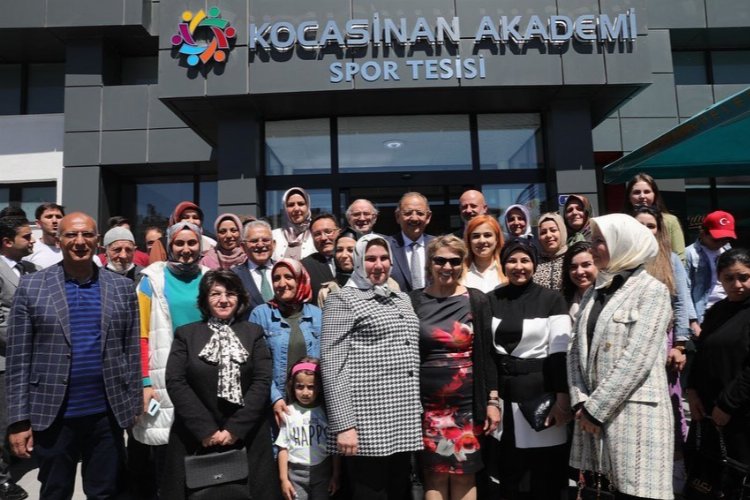 Kayseri'nin Kocasinan Belediyesi tarafından hizmete sunulan Kocasinan Akademi Mimarsinan Spor