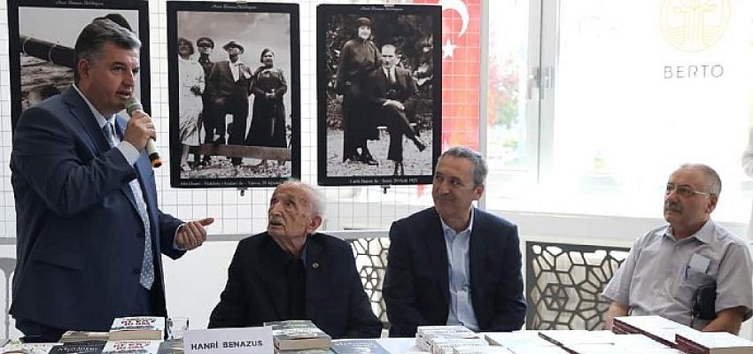 Kınık’ta Gençlik Haftası Etkinlikleri kapsamında Kınık Öğretmenevinde araştırmacı-yazar Hanri Benazus'un