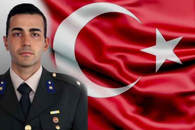 Zeytin Dalı Harekat bölgesinde teröristlerin füzeli saldırısında Yalovalı bir asker