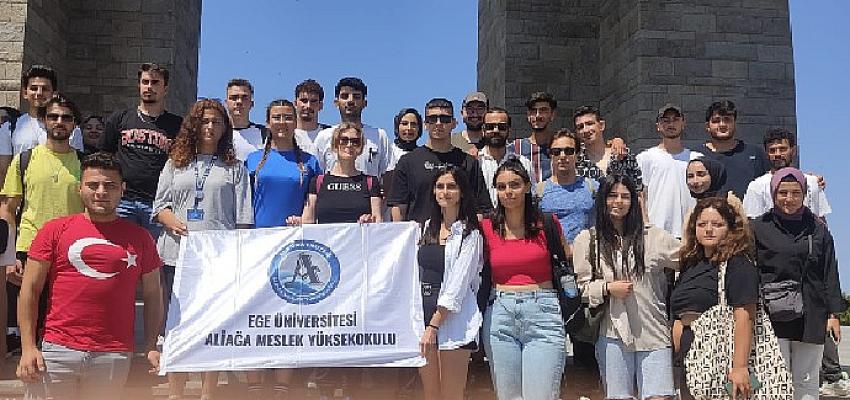 Ege Üniversitesi (EÜ) Aliağa Meslek Yüksekokulu öğrencileri “Kariyer Etkinlikleri” kapsamında