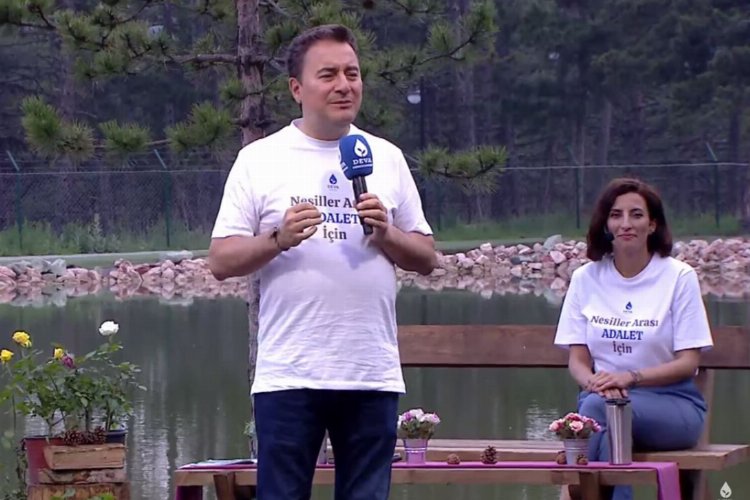 DEVA Partisi Genel Başkanı Ali Babacan, partisinin eylem planlarından birini
