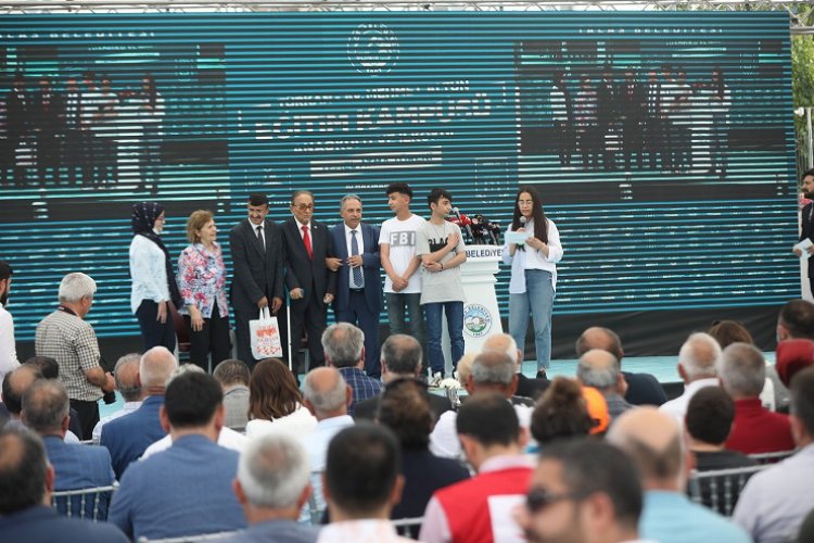 Kayseri'nin Talas Belediyesi-hayırsever işbirliğiyle ilçeye kazandırılacak olan eğitim yatırımlarından birisi
