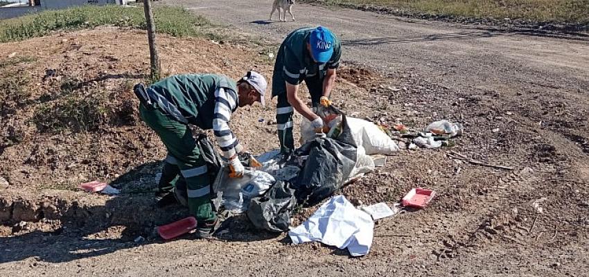 Keçiören Belediyesi temizlik ekipleri ilçeye bağlı Kösrelik, Sarıbeyler, Çalseki ve