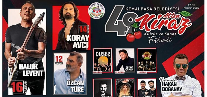 Kemalpaşa Belediyesi’nin pandemi nedeniyle iki yıldır gerçekleştiremediği, Kemalpaşa Altın Kiraz