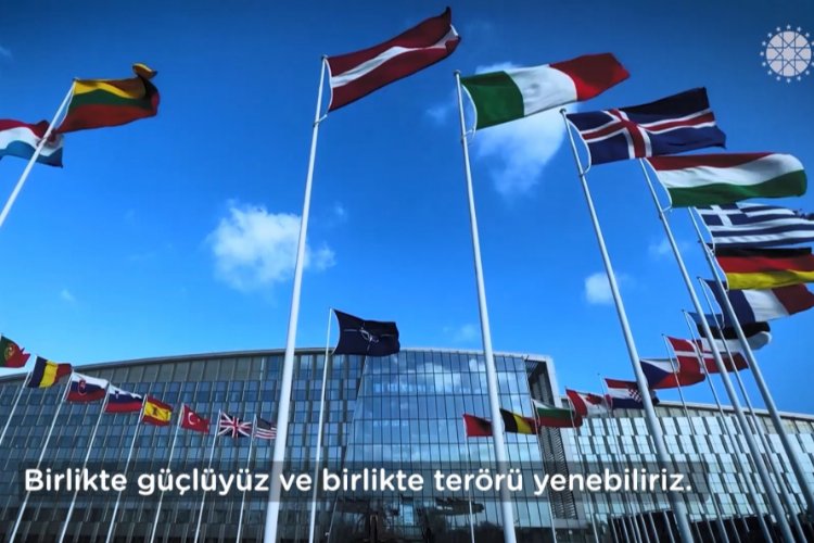 Cumhurbaşkanı Erdoğan, NATO Liderler Zirvesi kapsamındaki terörizm konulu oturumda liderlere,
