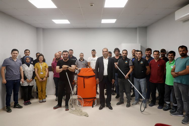 Sakarya Büyükşehir Belediyesi Kurban Bayramı öncesi gerçekleştirdiği eğitimlerde kaçabilecek kurbanlıkların