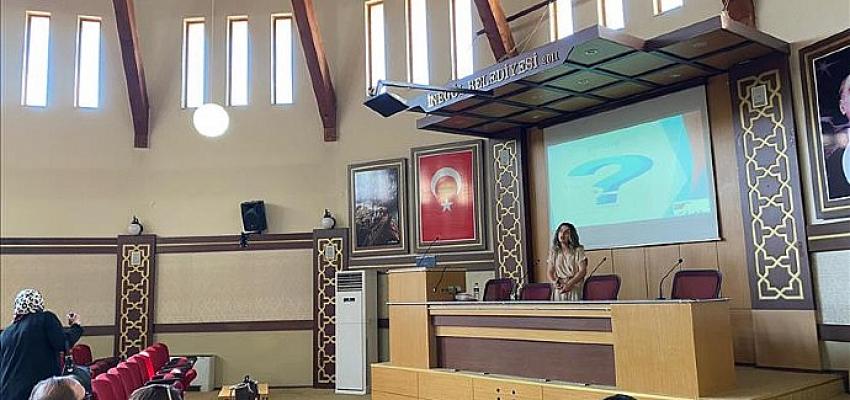 İnegöl Belediyesi, bünyesindeki personele sağlıklı yaşamın temel ilkeleri alanında besin