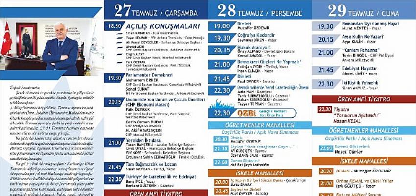 İlki 2019 yılında gerçekleştirilen Burhaniye Kitap Fuarı çalışmaları tamamlandı. Her