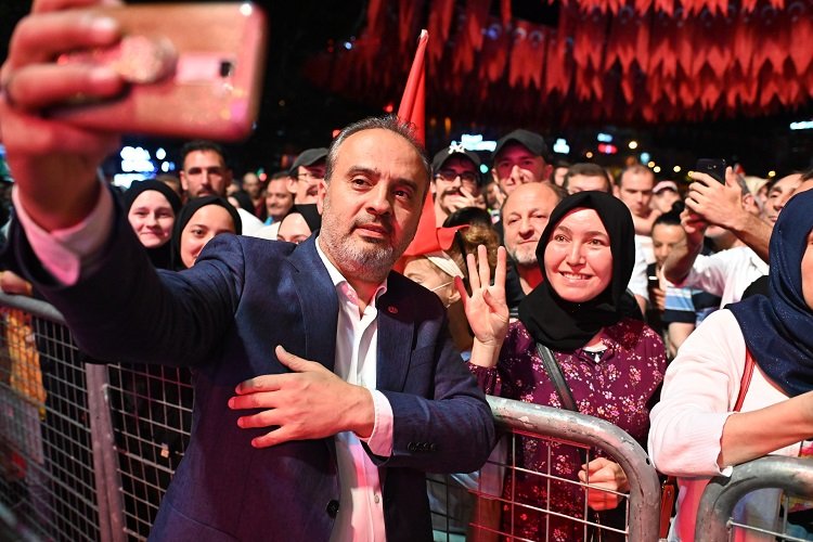 15 Temmuz FETÖ darbe girişiminin 6’ıncı yıl dönümünde Bursalılar yine