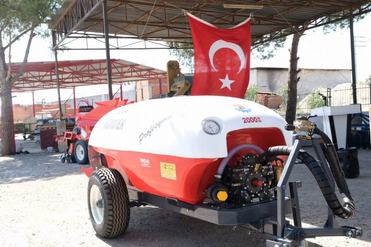 İzmir'in Bergama ilçesinde "Kırsal Kalkınma Yatırımlarının Desteklenmesi Programı kapsamında destekleme