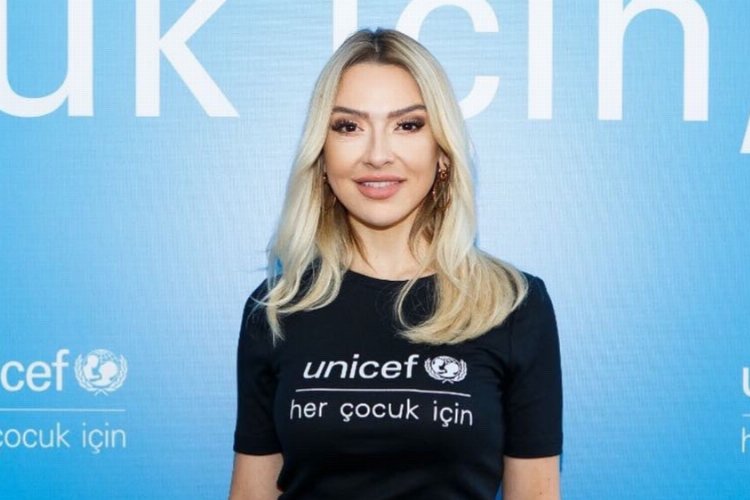 Hadise, UNICEF Türkiye'nin Çocuk Hakları Savunucusu olarak atandı. İSTANBUL (İGFA)