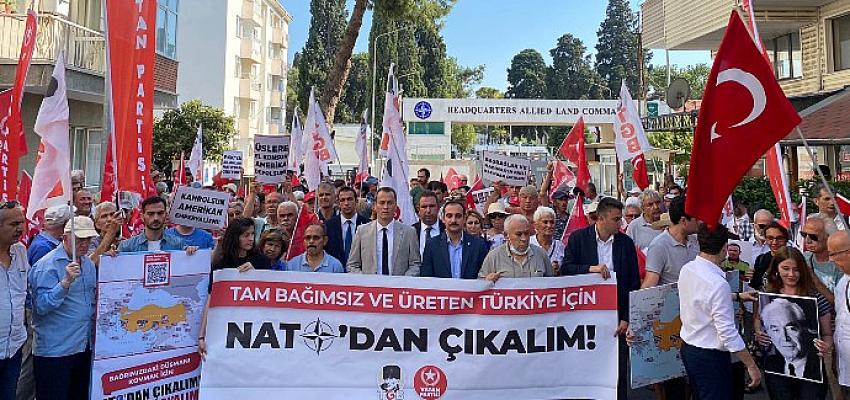 Vatan Partisi ve Türkiye Gençlik Birliği (TGB) NATO’dan çıkalım kampanyasına