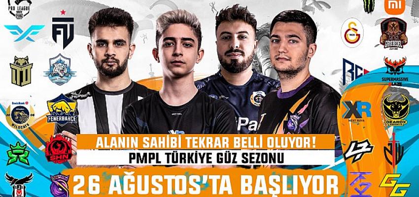 Yeni formatıyla rekabet dolu karşılaşmaların izleneceği 2022 PMPL Türkiye Güz