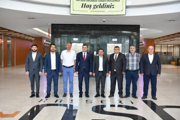 Kayseri Valisi Gökmen Çiçek, Kayseri Organize Sanayi Bölgesi Yönetim Kurulu