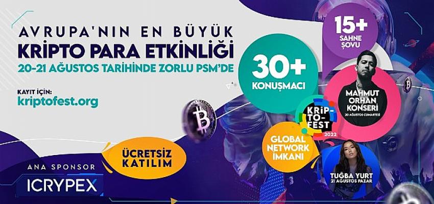 Avrupa’nın en büyük kripto festivali Kripto Fest, Zorlu PSM’de kapılarını
