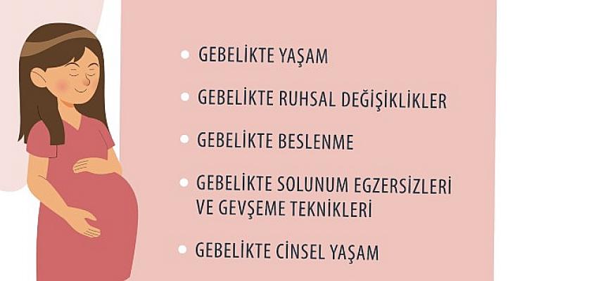 Seferihisar Belediyesi sağlıklı bir hamilelik ve doğum için 20 hafta