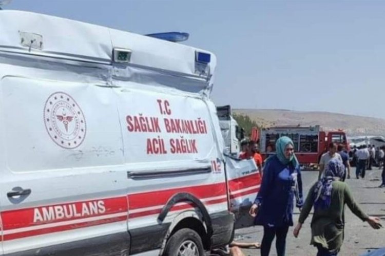 Tarsus- Adana- Gaziantep (TAG) Otoyolu’nun Nizip bölümünde şehit düşen itfaiye