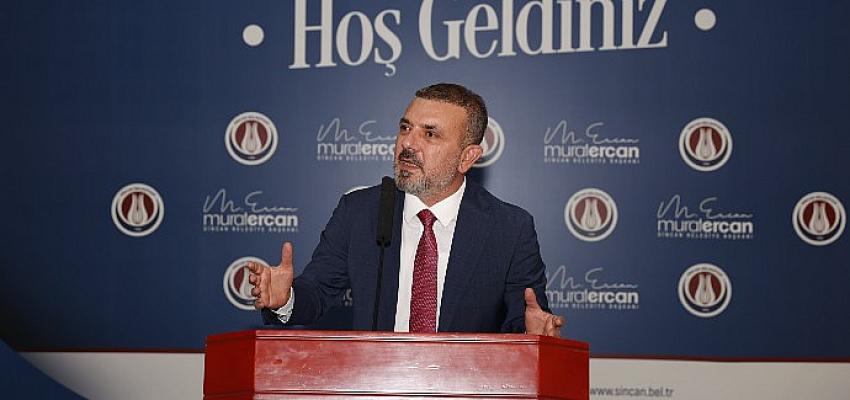 Sincan Belediye Başkanı Murat Ercan, Sincan Kaymakamı Abdullah Küçük ve