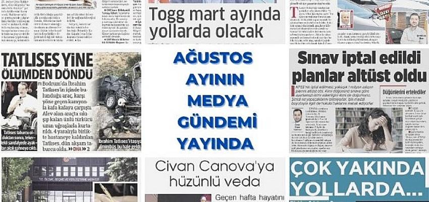 Medya takip kurumu Ajans Press, medyada en çok konuşulan haber
