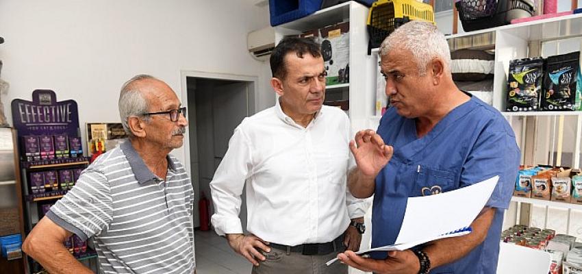 Mersin Yenişehir Belediye Başkanı Abdullah Özyiğit, Palmiye ve Gazi mahallelerindeki