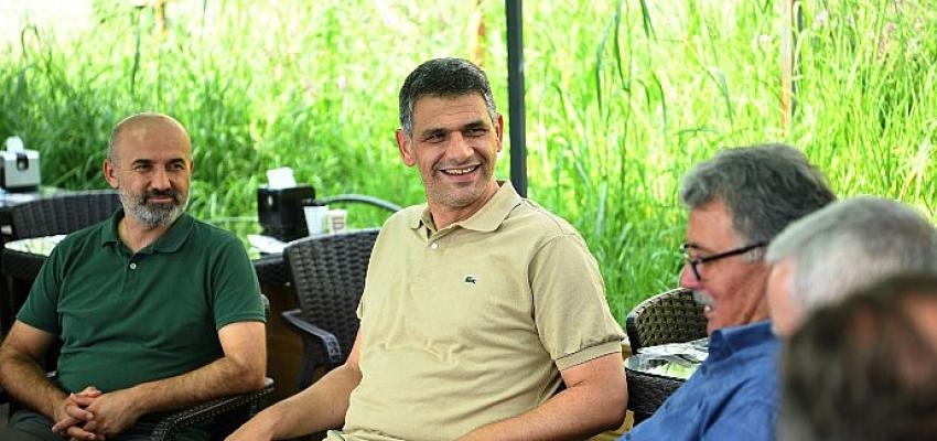 Kartepe Belediye Başkanı Av.M.Mustafa Kocaman, İDEBİR Derneği’ni misafir etti. Misafirleriyle