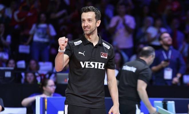 A Milli Kadın Voleybol Takımı Başantrenörü Daniele Santarelli, 2024 Paris